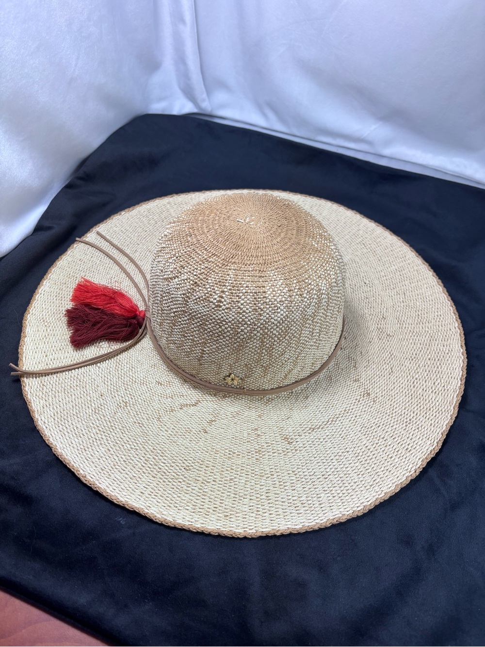 Cappelli Straworld Inc. Wide Brim Raffia Sun Hat – Paper Straw | One Size - Picture 3 of 8